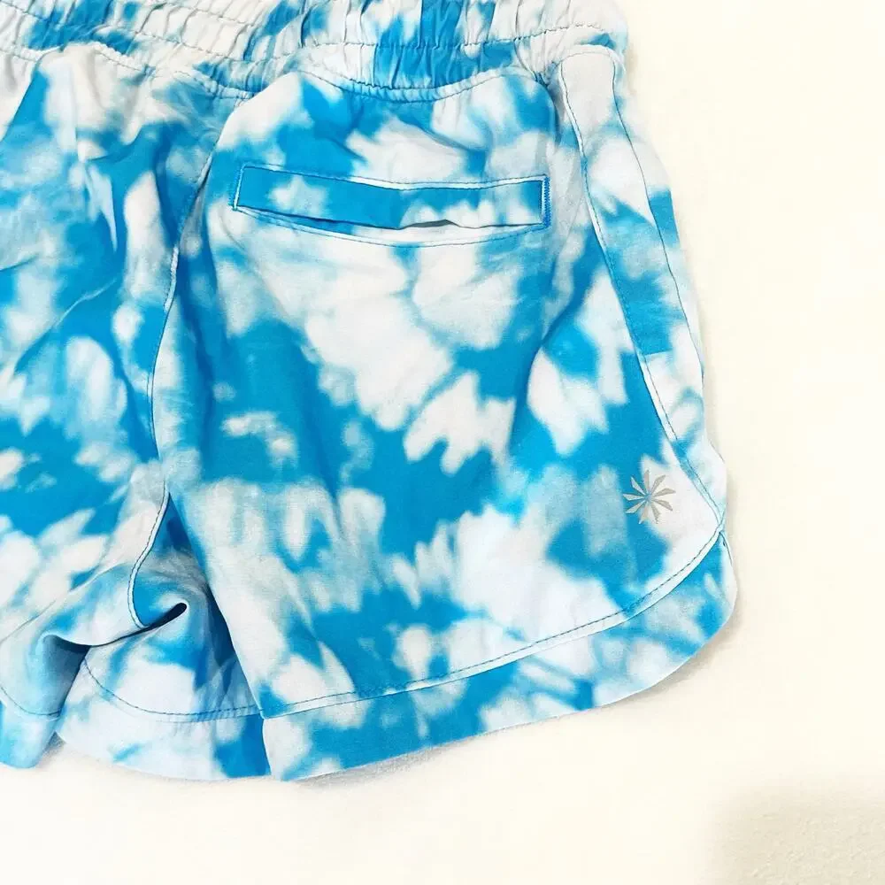 Athleta Girl Shorts sz 7 Athletic Shorts Blue Sports Shorts